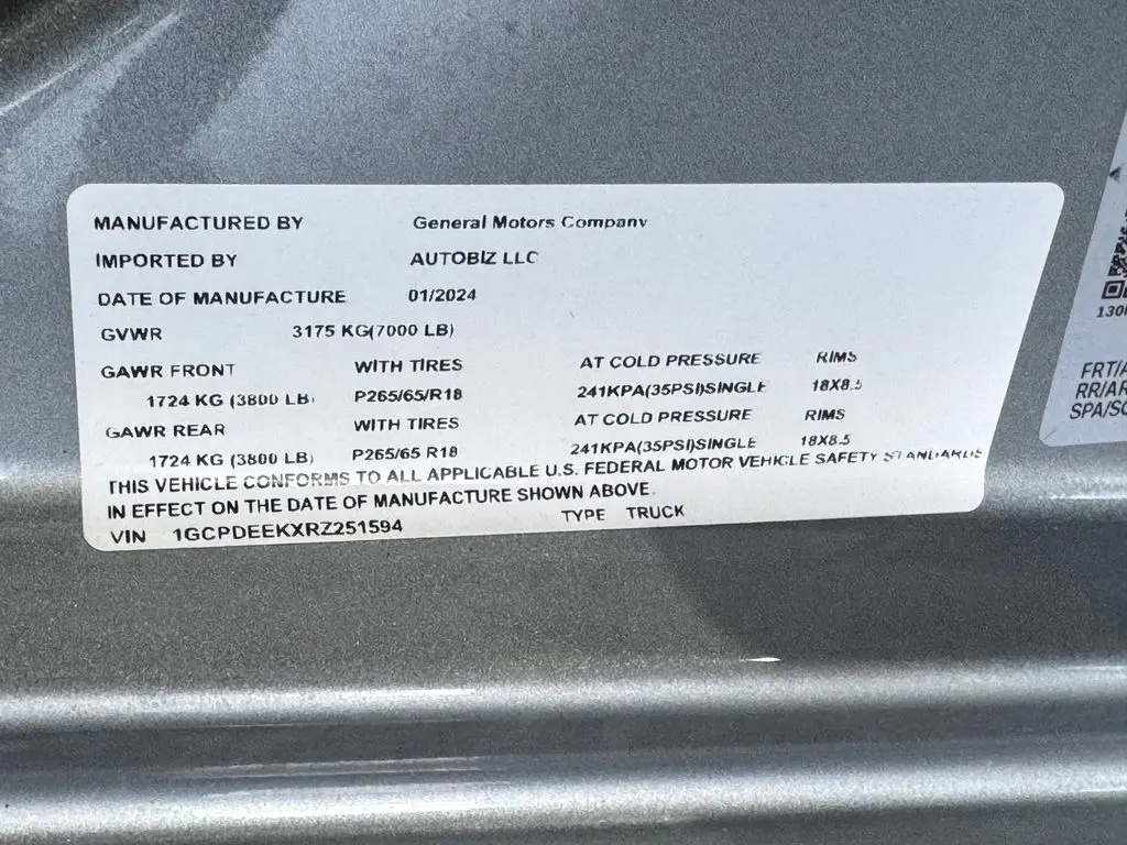 2024 Chevrolet Silverado - $41,487
