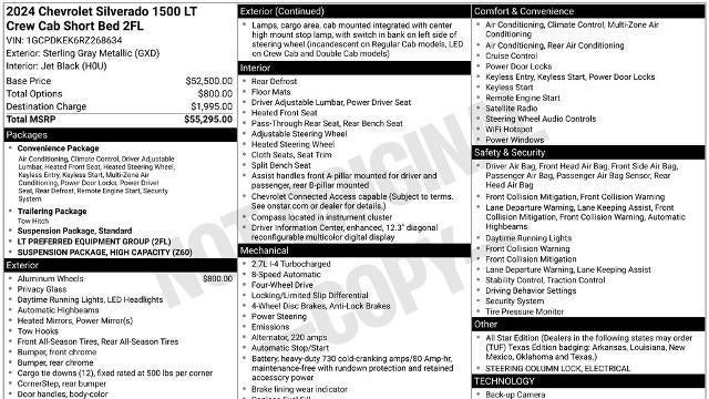 2024 Chevrolet Silverado 1500 LT