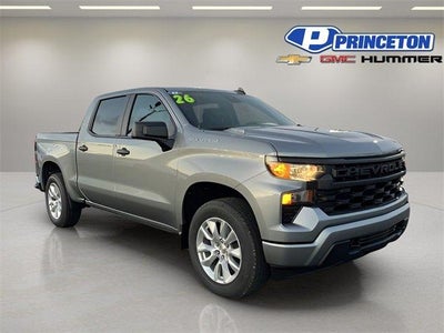 Photo of a 2026 Chevrolet Silverado 1500 4X4 Custom 4DR Crew Cab 6.6 FT. SB for sale