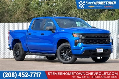 Photo of a 2026 Chevrolet Silverado 1500 4X4 Custom 4DR Crew Cab 5.8 FT. SB for sale