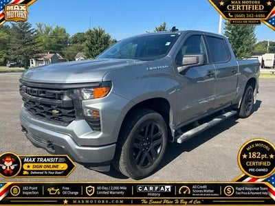 2025 Chevrolet Silverado 1500 4X4 Custom 4DR Crew Cab 5.8 FT. SB