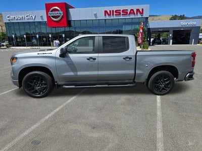 Photo of a 2025 Chevrolet Silverado 1500 4X4 Custom 4DR Crew Cab 5.8 FT. SB for sale