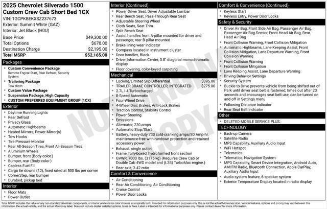2025 Chevrolet Silverado - $37,993