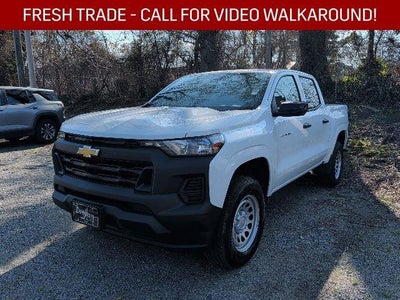2024 Chevrolet Colorado 4X2 Work Truck 4DR Crew Cab 5 FT. SB
