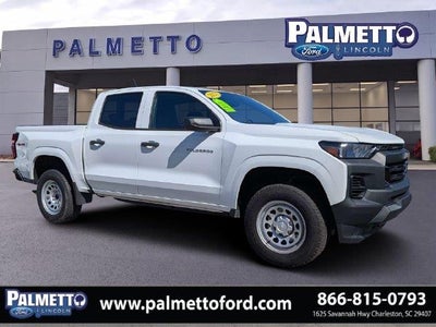 2023 Chevrolet Colorado 4X4 Work Truck 4DR Crew Cab 5 FT. SB