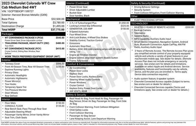 2023 Chevrolet Colorado - $24,979