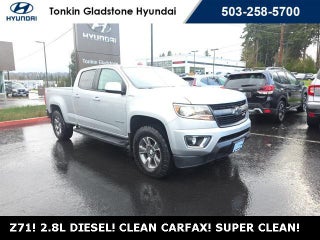 2017 Chevrolet Colorado with Silver Ice Metallic Exterior