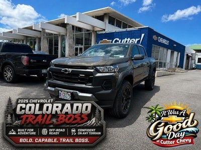 Photo of a 2025 Chevrolet Colorado 4X4 Trail Boss 4DR Crew Cab 5 FT. SB for sale