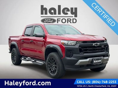 Photo of a 2025 Chevrolet Colorado 4X4 Trail Boss 4DR Crew Cab 5 FT. SB for sale