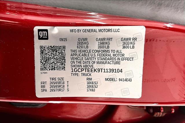 2026 Chevrolet Colorado - $40,199