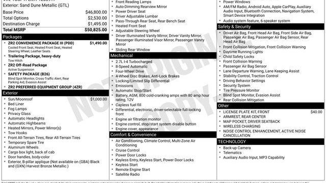 2023 Chevrolet Colorado ZR2