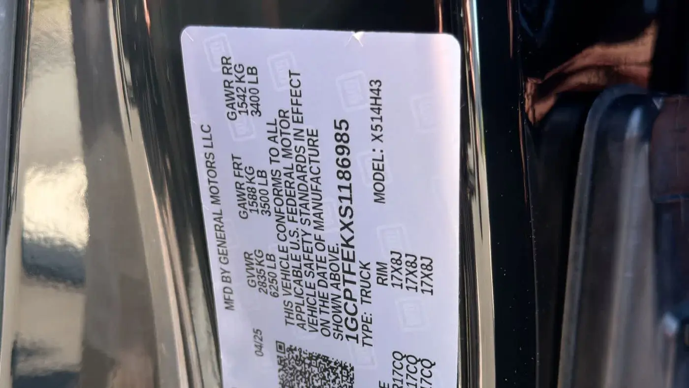 2025 Chevrolet Colorado ZR2