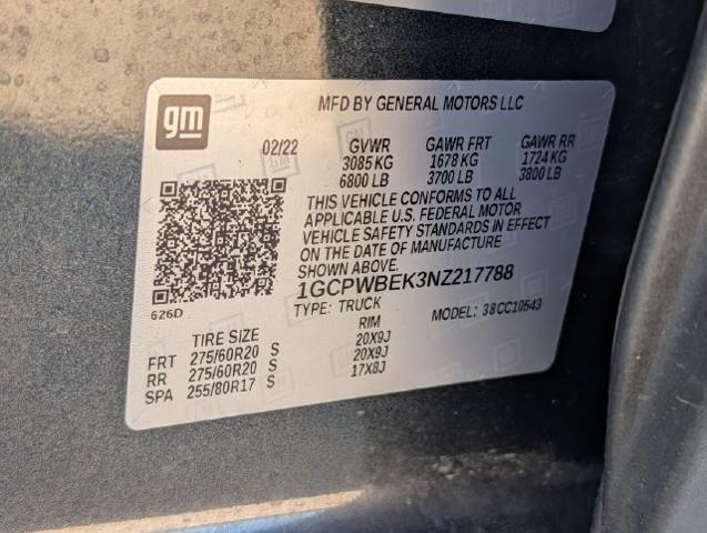 2022 Chevrolet Silverado Ltd - $25,450
