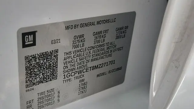 2021 Chevrolet Silverado 1500 LT