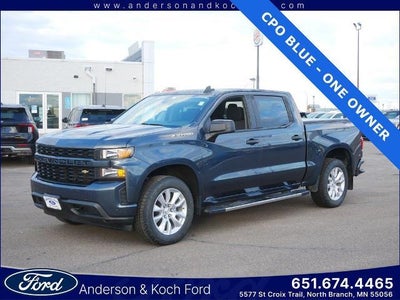 2020 Chevrolet Silverado 1500 4X4 Custom 4DR Crew Cab 5.8 FT. SB