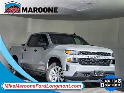 2020 Chevrolet Silverado 1500 4X4 Custom 4DR Crew Cab 5.8 FT. SB