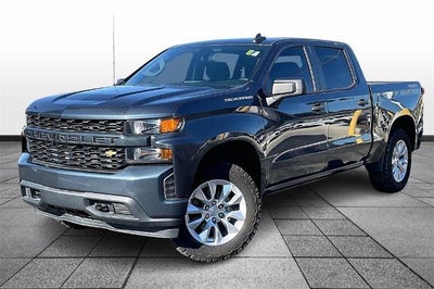 2021 Chevrolet Silverado 1500 4X4 Custom 4DR Crew Cab 5.8 FT. SB