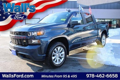 2021 Chevrolet Silverado 1500 4X4 Custom 4DR Crew Cab 5.8 FT. SB