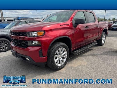 2021 Chevrolet Silverado 1500 4X4 Custom 4DR Crew Cab 5.8 FT. SB