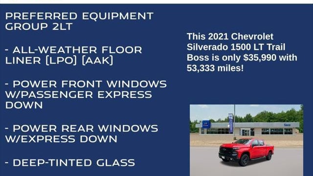 2021 Chevrolet Silverado 1500 LT Trail Boss