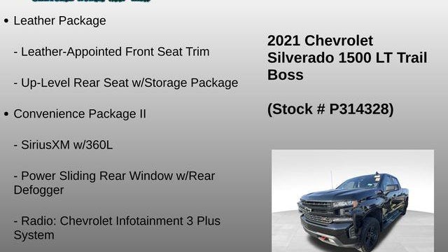 2021 Chevrolet Silverado 1500 LT Trail Boss