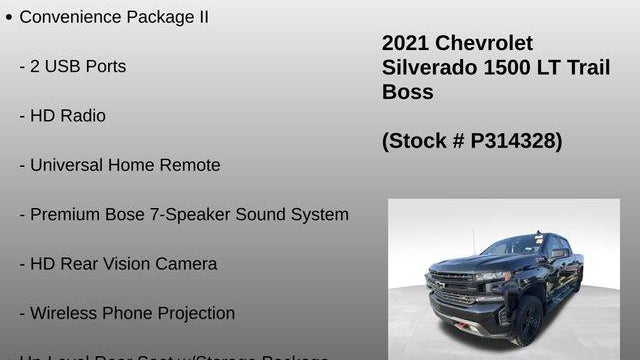2021 Chevrolet Silverado 1500 LT Trail Boss