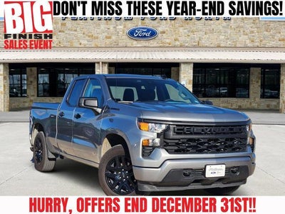 2024 Chevrolet Silverado 1500 4X2 Custom 4DR Double Cab 6.6 FT. SB