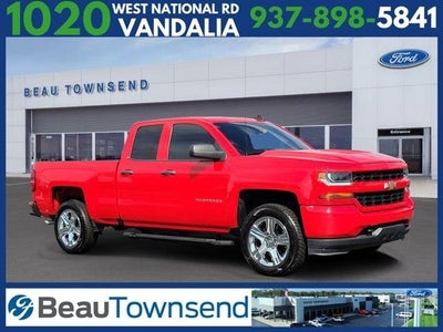 2018 Chevrolet Silverado 1500 4X2 Custom 4DR Double Cab 6.5 FT. SB
