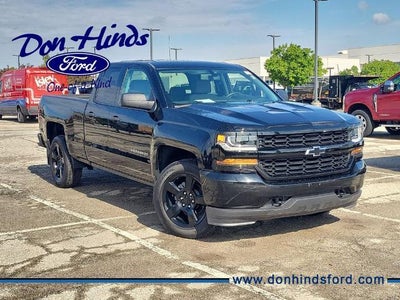2018 Chevrolet Silverado 1500 4X2 Custom 4DR Double Cab 6.5 FT. SB