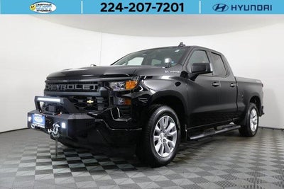 2022 Chevrolet Silverado 1500 4X4 Custom 4DR Double Cab 6.6 FT. SB