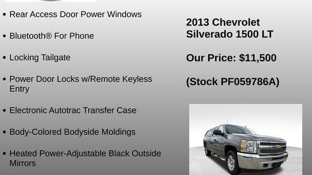 2013 Chevrolet Silverado 1500 LT