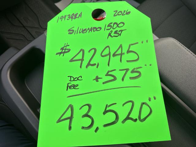 2026 Chevrolet Silverado - $42,730