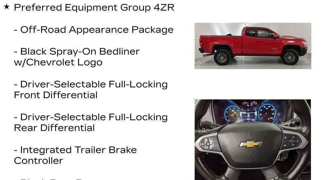 2018 Chevrolet Colorado ZR2