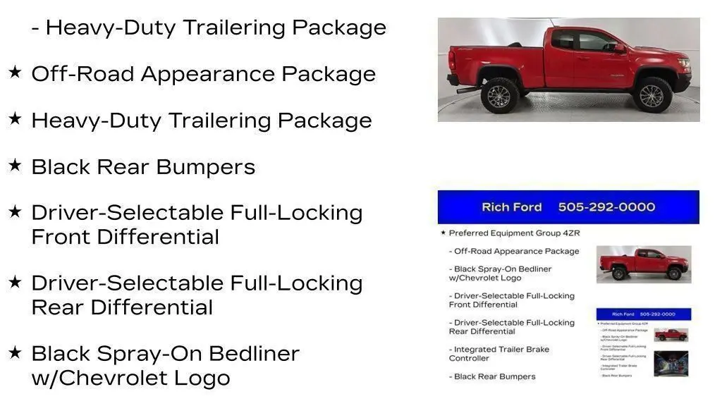 2018 Chevrolet Colorado ZR2