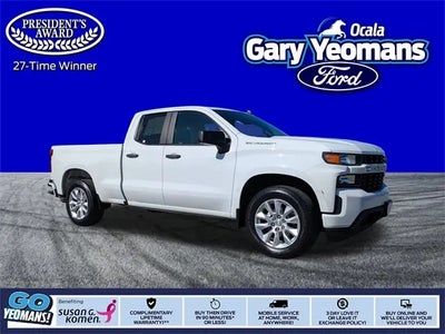 2021 Chevrolet Silverado 1500 4X2 Custom 4DR Double Cab 6.6 FT. SB