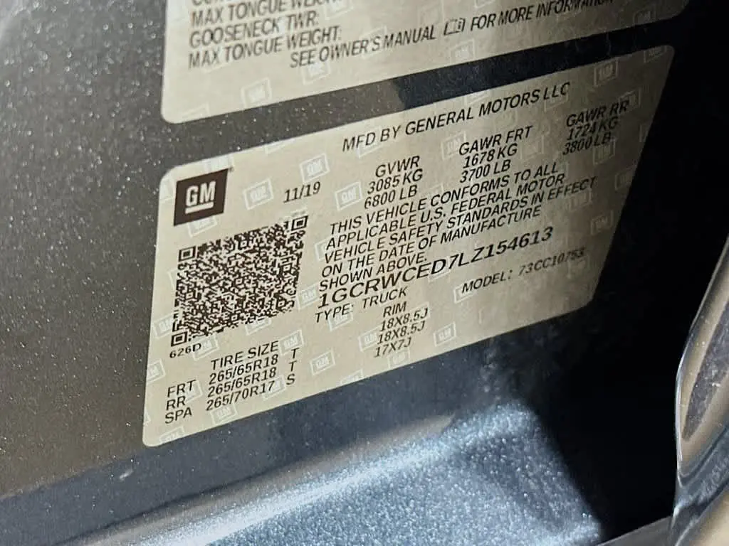 2020 Chevrolet Silverado - $14,939