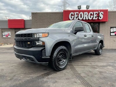 2021 Chevrolet Silverado 1500 4X4 Work Truck 4DR Double Cab 6.6 FT. SB