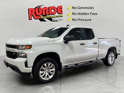 2021 Chevrolet Silverado 1500 4X4 Custom 4DR Double Cab 6.6 FT. SB