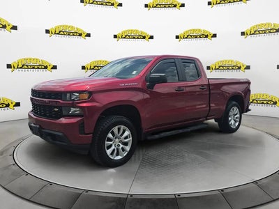 Photo of a 2019 Chevrolet Silverado 1500 4X4 Custom 4DR Double Cab 6.6 FT. SB for sale