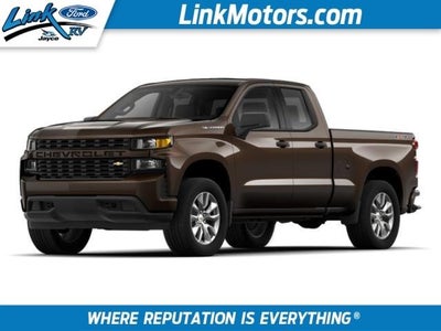 Photo of a 2020 Chevrolet Silverado 1500 4X4 Custom 4DR Double Cab 6.6 FT. SB for sale
