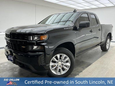 2021 Chevrolet Silverado 1500 4X4 Custom 4DR Double Cab 6.6 FT. SB
