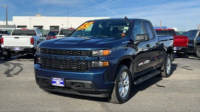 2020 Chevrolet Silverado 1500 4X4 Custom 4DR Double Cab 6.6 FT. SB