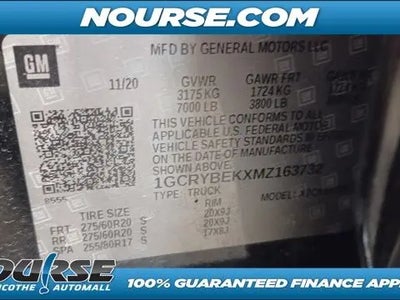2021 Chevrolet Silverado 1500 4X4 Custom 4DR Double Cab 6.6 FT. SB