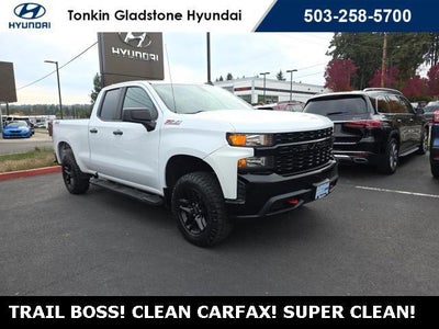 2019 Chevrolet Silverado 1500 4X4 Custom Trail Boss 4DR Double Cab 6.6 FT. SB