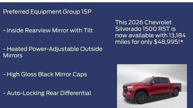 2026 Chevrolet Silverado 1500 RST