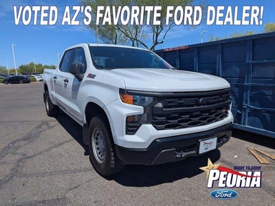 2023 Chevrolet Silverado 1500 4X4 Work Truck 4DR Crew Cab 5.8 FT. SB