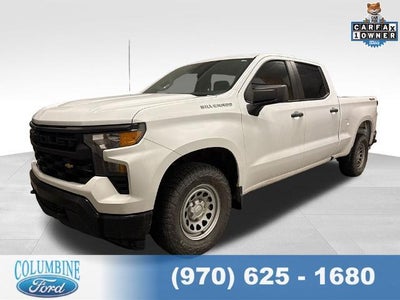 2023 Chevrolet Silverado 1500 4X4 Work Truck 4DR Crew Cab 5.8 FT. SB