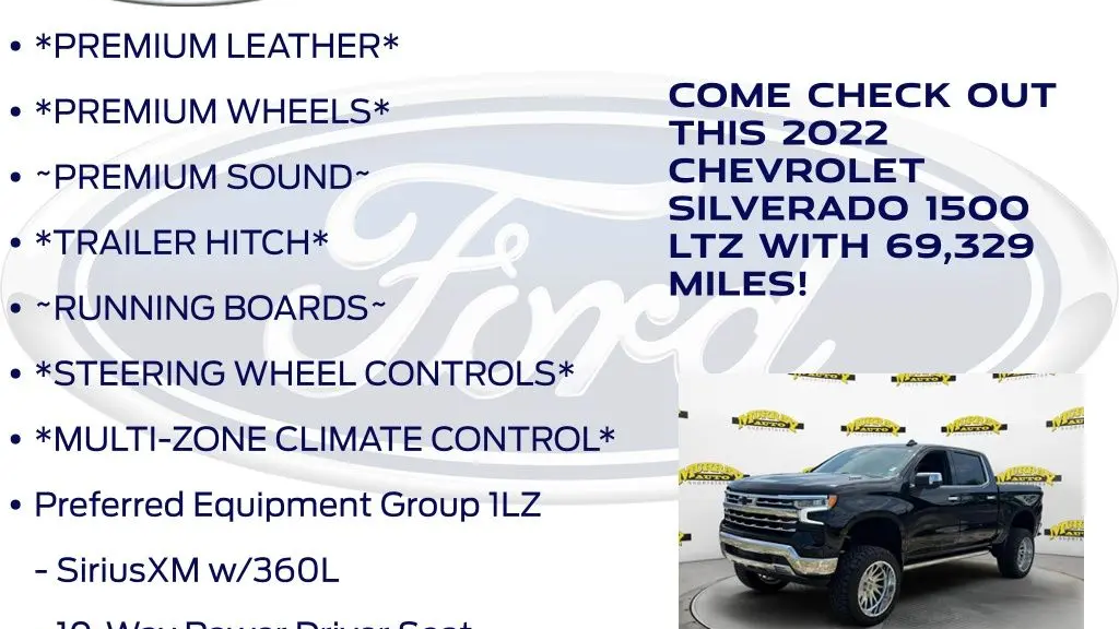 2022 Chevrolet Silverado 1500 LTZ