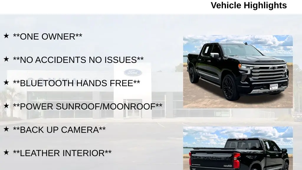 2023 Chevrolet Silverado 1500 High Country