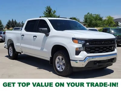 Photo of a 2025 Chevrolet Silverado 1500 4X4 Work Truck 4DR Crew Cab 5.8 FT. SB for sale